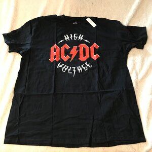 AC/DC High Voltage Black T-shirt 3XL _  shr045